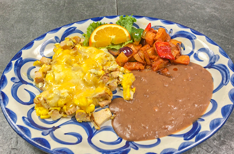 Huevos con Chorizo