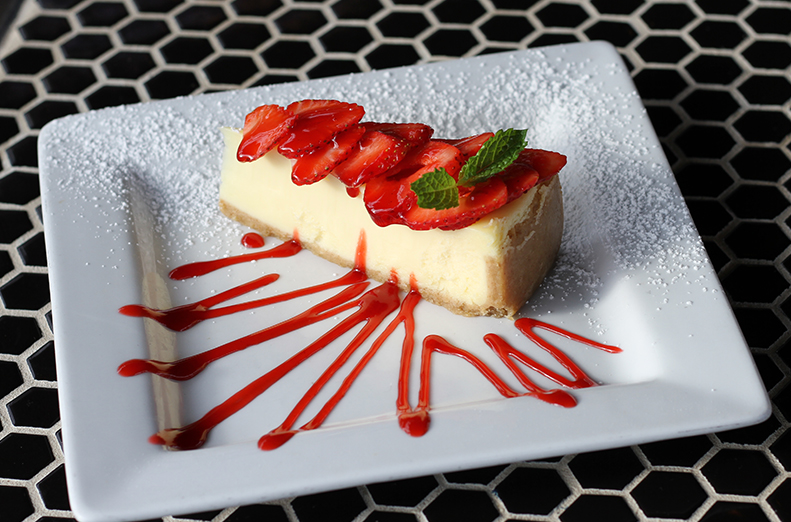 Traditional cheesecake